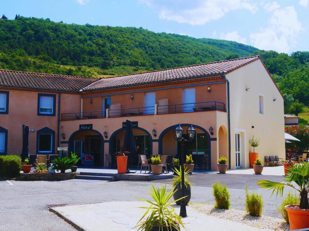 Hotel Restaurant Les Chataigniers Privas Dış mekan fotoğraf