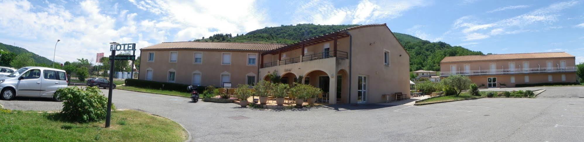 Hotel Restaurant Les Chataigniers Privas Dış mekan fotoğraf